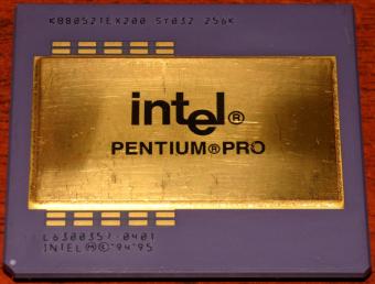 Intel Pentium Pro 200 MHz CPU (KB8052IEX200) sSpec: SY032 256K Malay ES 1994-95